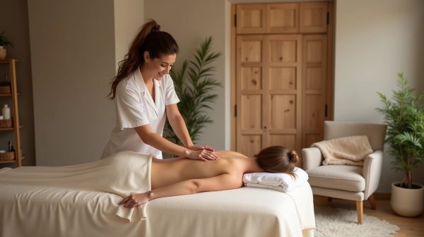 Un massage sensuel transforme les moments intimes en détente pure